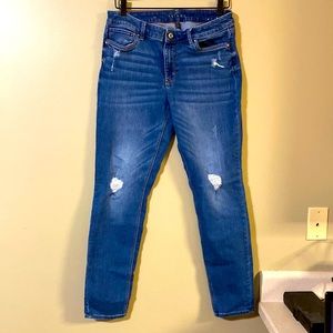 WHBM Destructed Skinny Jean